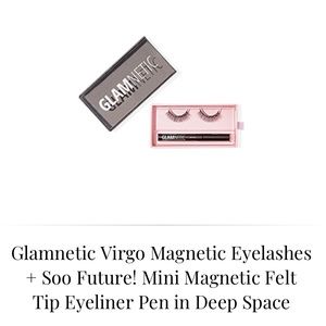 Glamnetic Virgo Magnetic Eyelashes + Mini Magnetic Felt Tip Eyeliner Pen